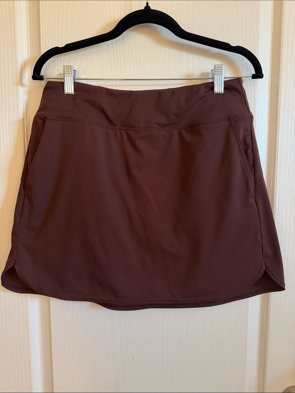 Women’s Brown Athletic Skort - Comfortable Everyday Activewear